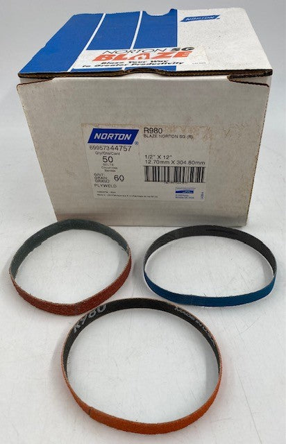 1/2" X 12" CERAMIC WORK SHARP BELT