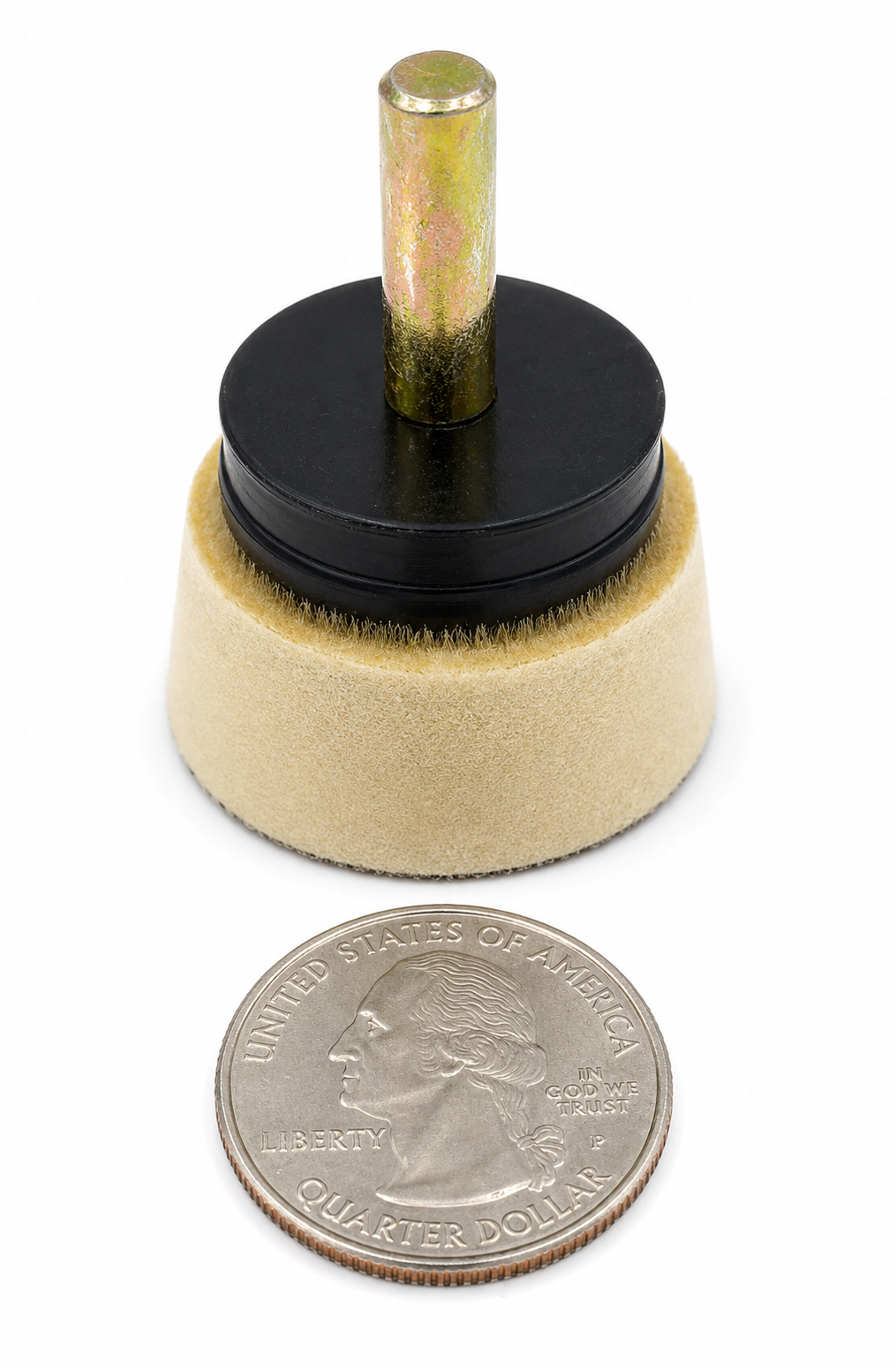 1-1/2" PSA (Pressure Sensitive Adhesive) Holder with 1/4" Shank
