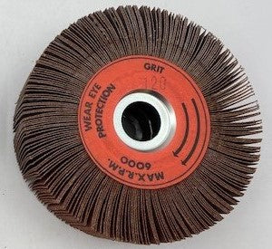 6" X 2" X 1" Un-mounted Flap Wheel