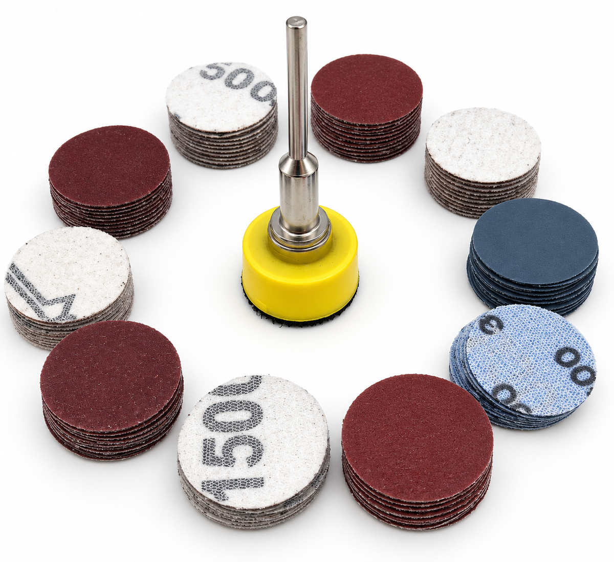 1" H&L KIT 1 HOLDER 50PC ASSORTED DISCS