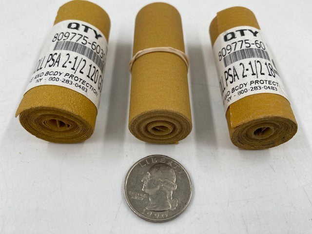 2 1/2" X 5 FT Mini PSA Rolls