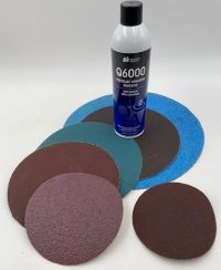 SOLID PLAIN BACK AO CLOTH DISCS