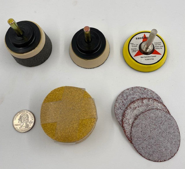 2" H&L KIT 2 HOLDERS, 100PC ASSORTED DISCS