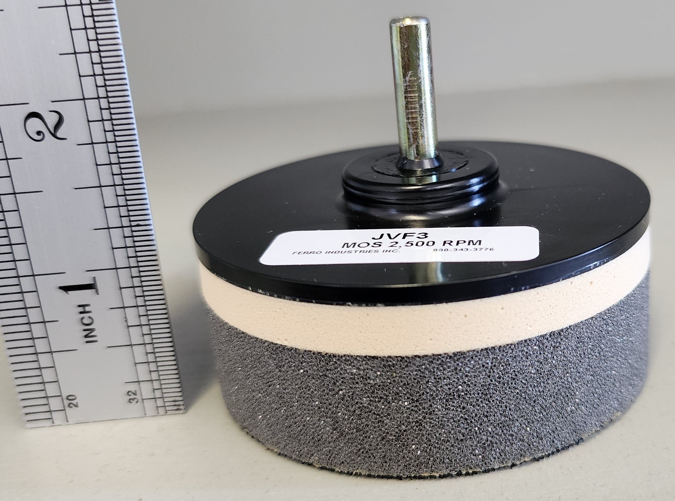 3" H&L HOLDER SOFT STRAIGHT (JVF3) 1/4" SHANK (USA)