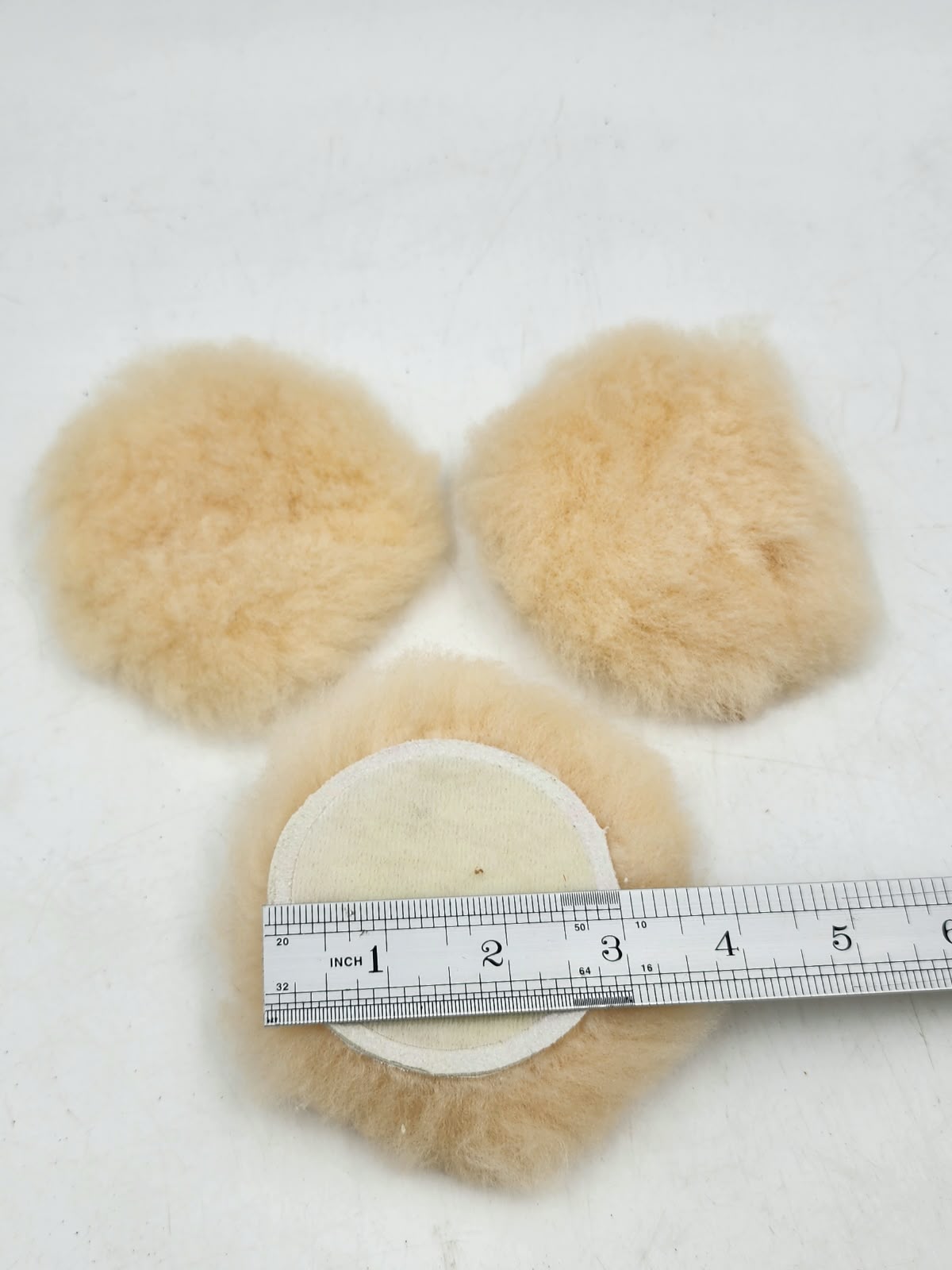 3" H&L Lambskin Polishing Pad Extra Long Made in Vermont