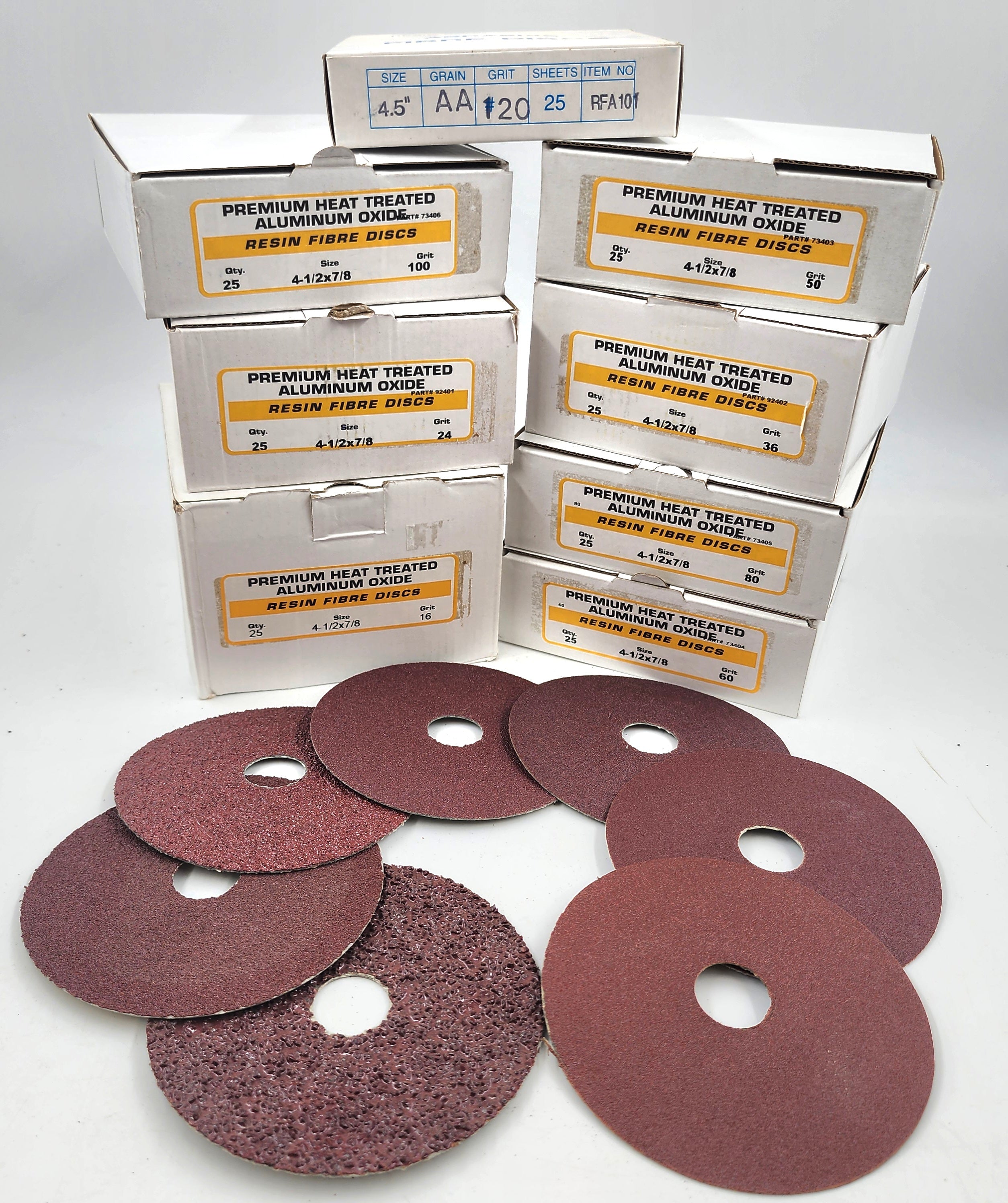 ALUMINUM OXIDE GRINDING DISCS