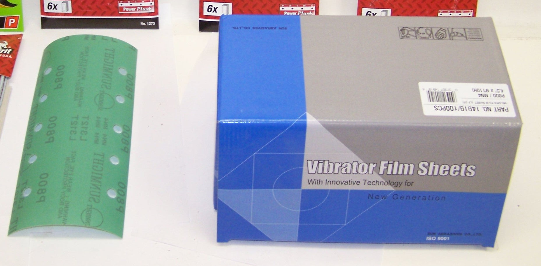 4 1/2" X 9" Premium Sunmight H&L Film Sheets 800 Grit