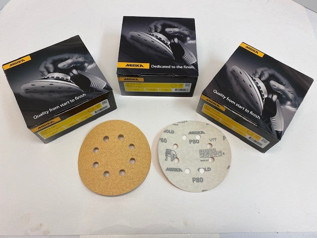 MULTIHOLE H&L MIRKA GOLD DISCS