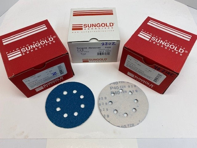 5" 8 HOLE H&L ZIRCONIA