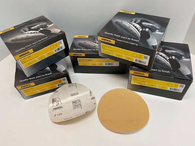 SOLID PSA MIRKA GOLD DISCS