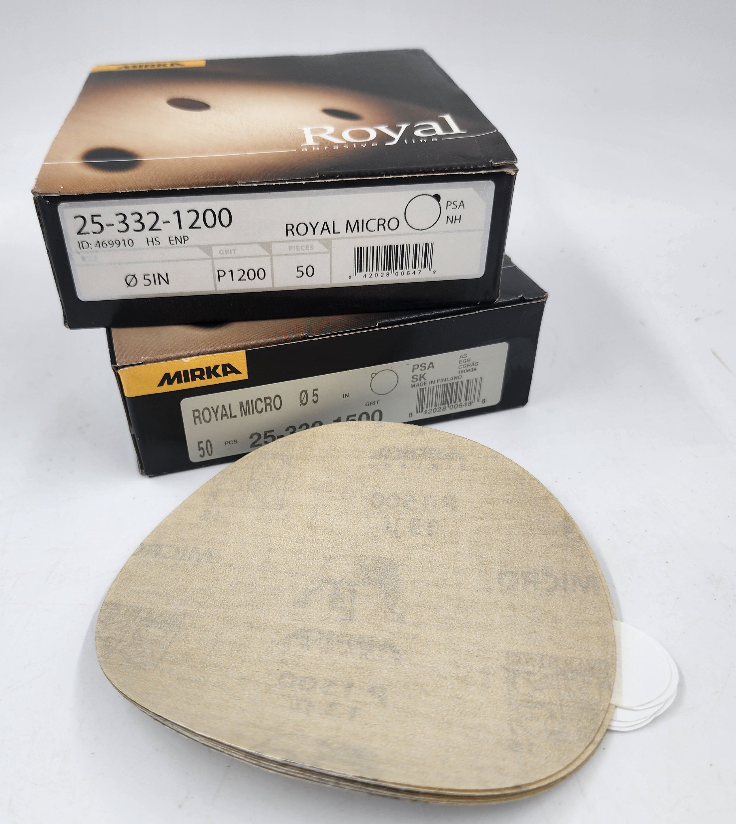 SOLID PSA Mirka Royal Micro Abrasive Discs