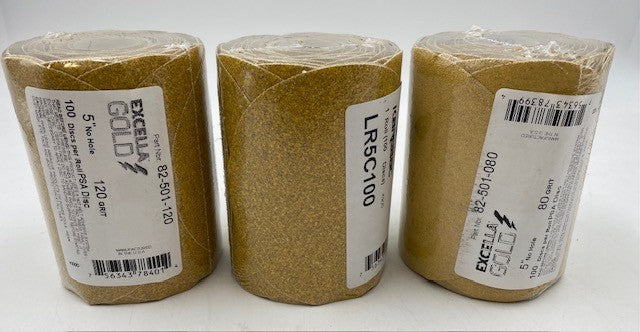 5", 6"SOLID PSA GOLD EXCELLA USA DISC (ROLL)