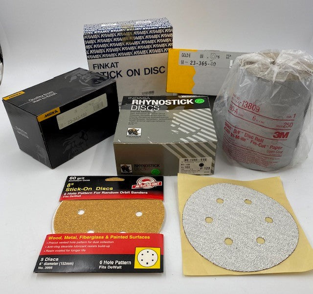 6 HOLE PSA SUPERGRIT GOLD 216U DISCS