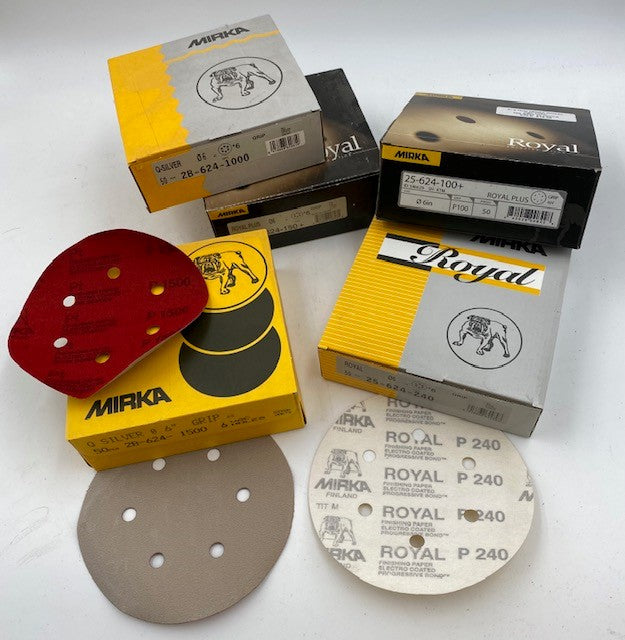 6 HOLE H&L MIRKA ROYAL PLUS DISCS