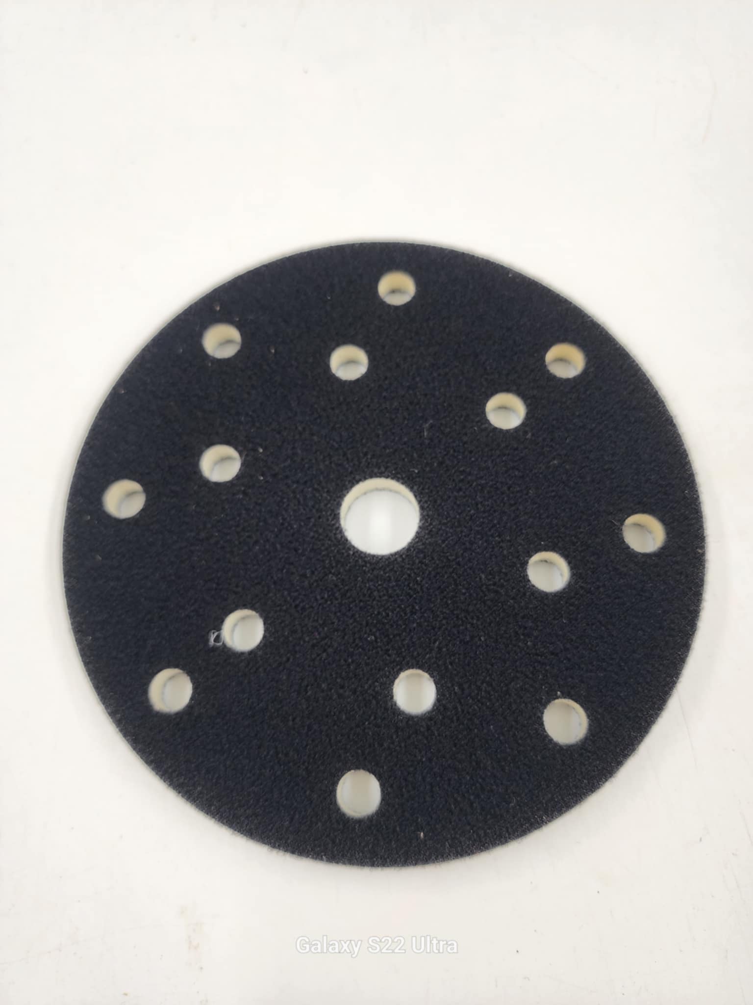 6" SOFT FOAM H&L INTERFACE PAD MIRKA (15 HOLES - 8 OUTER, 6 INNER, 1 CENTER)