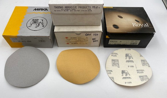 5", 6" & 8" SOLID H&L MIRKA GOLD DISCS