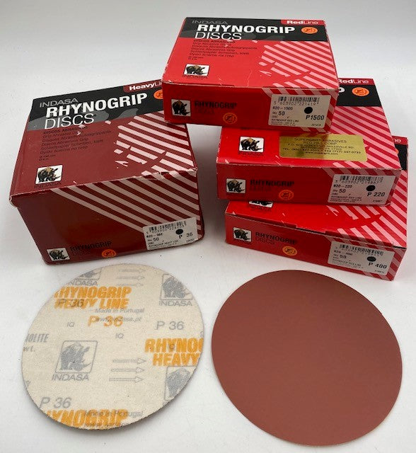 SOLID H&L RED RESIN (INDASA) DISCS