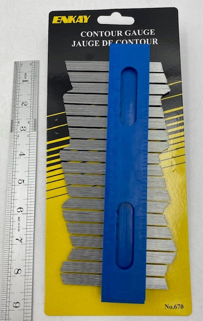 8" CONTOUR GAUGE FOR SCRIBING