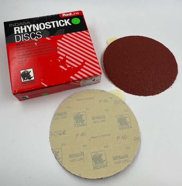 SOLID PSA RED RESIN (INDASA) DISCS