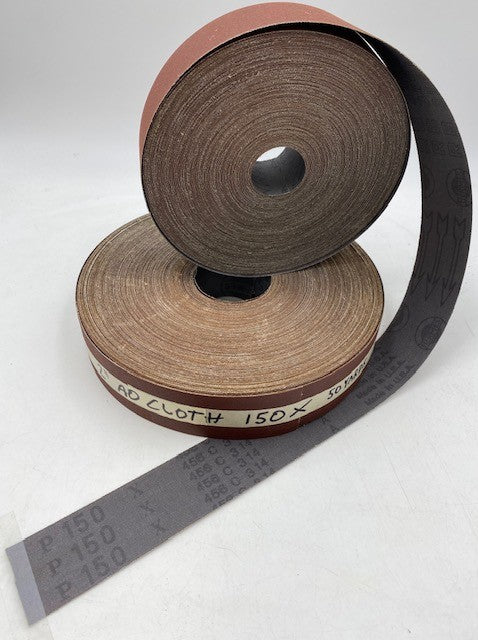 2" X 50 YD AO CLOTH ROLL (HERMES 567K3) 150X GRIT