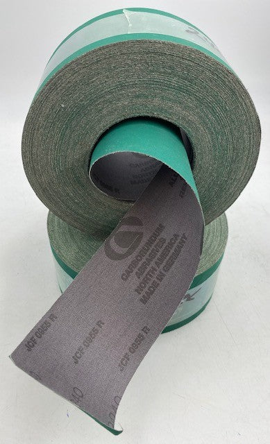 3" AO CLOTH ROLL (PREMIUM GREEN CARBO JFC 0955R GERMAN) 240J & 220J GRIT