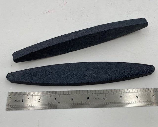 9" X 1 1/2" X 1/2" OVAL SHARPENING STONE