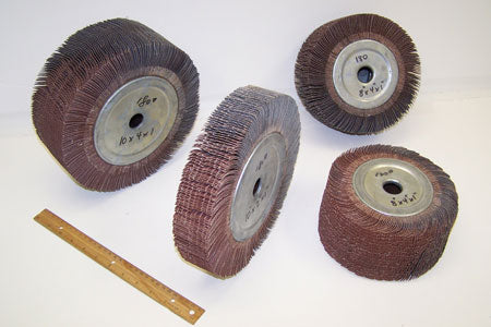 8" X 3" X 1" Un-mounted Flap Wheel