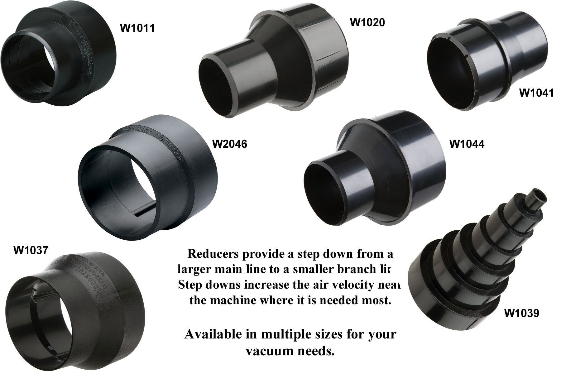 TAPERED REDUCER 5" X 4 W1037