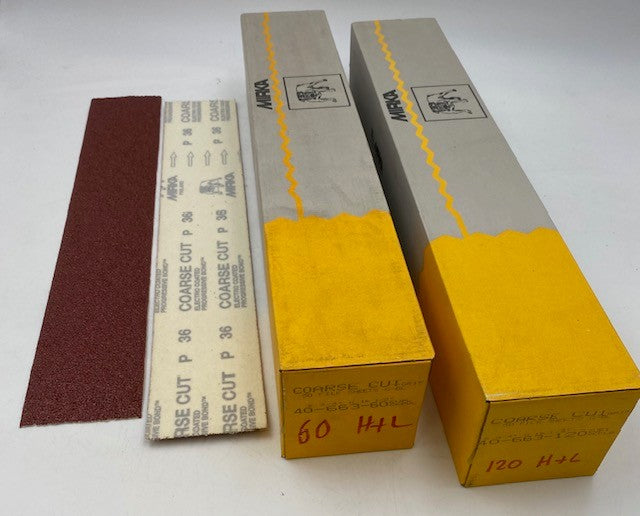2 3/4" X 16 1/2" H&L MIRKA RED FILE BOARD SHEETS
