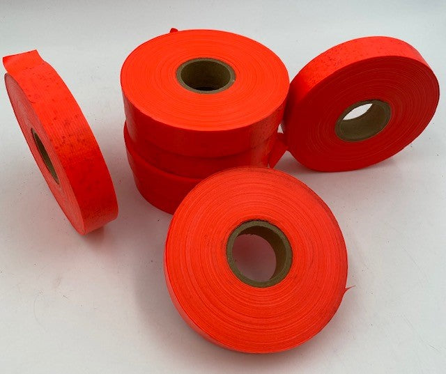 1” X 60 Yards fluorescent Boundary Marking Tape USA