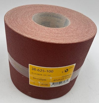 6" RED HOOK & LOOP (MIRKA JEPUFLEX) ROLL