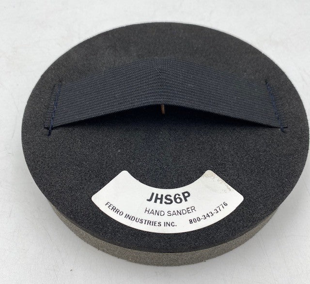 5" PSA 1" THICK FOAM HAND PAD WITH ELASTIC (HS5P) USA