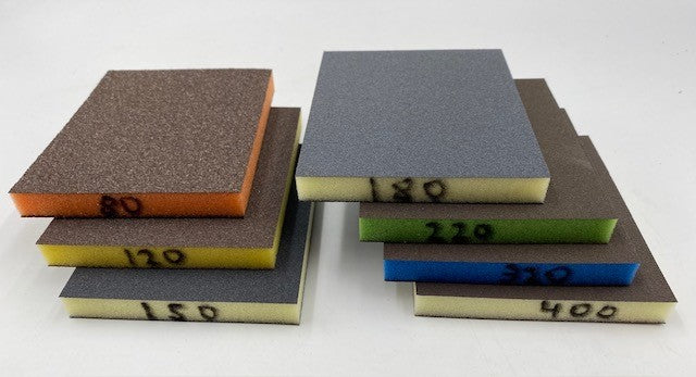 A.O. 1/2" THICK 3 3/4" X 4 3/4" INDASA ORANGE (TWO SIDES)