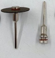 1 1/2" LONG CUT-OFF MANDREL - 1/32 ARBOR X 1/8 SHANK