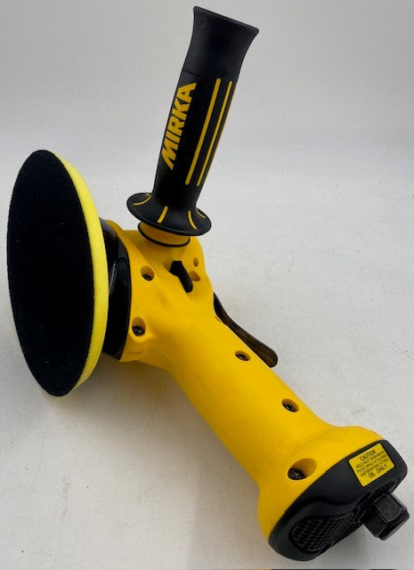 Mirka MR-610TH 6" Two-Handed Pneumatic H&L Sander – Aggressive, Non-Vacuum, 10mm (3/8") Orbit