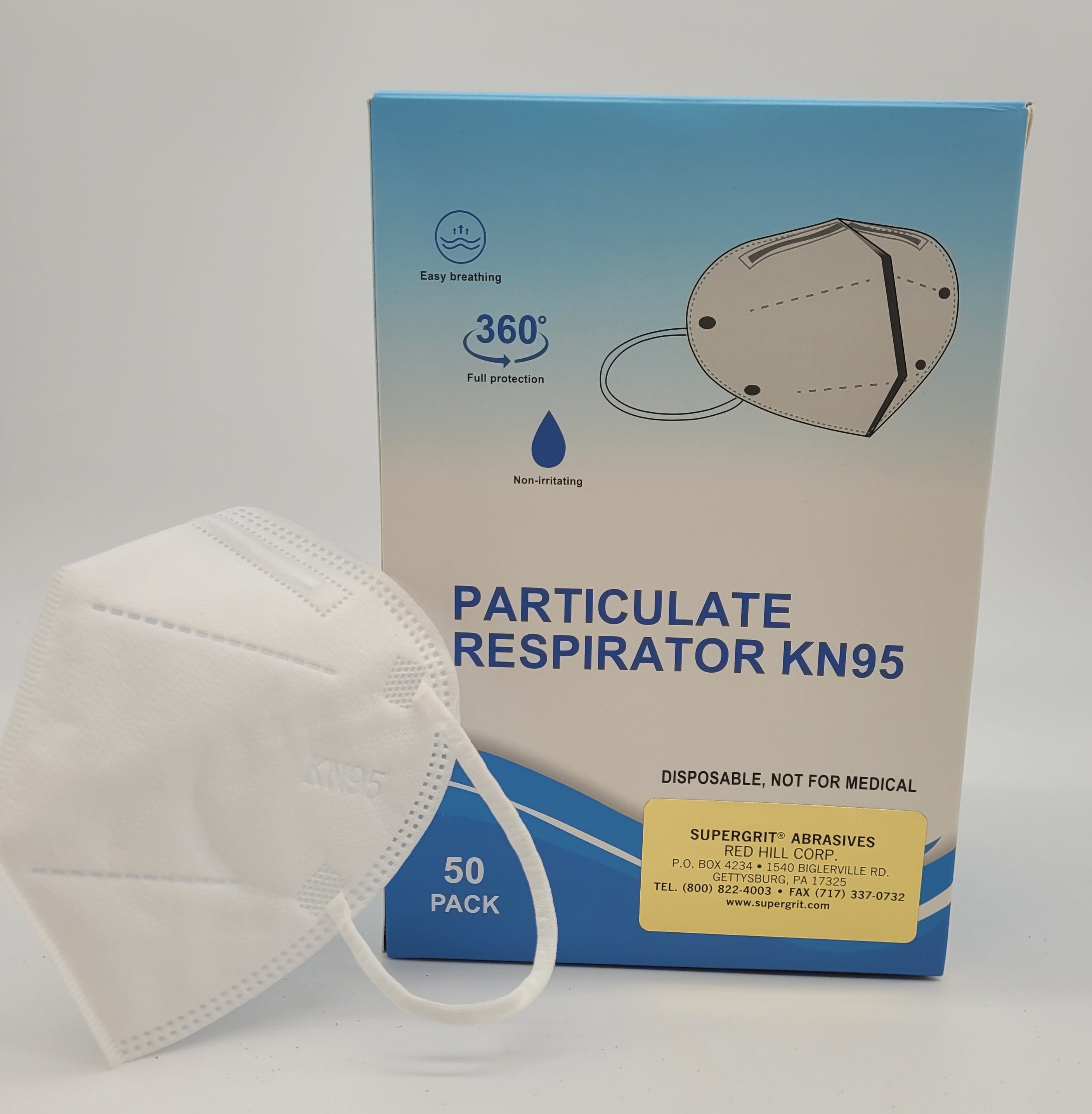 PARTICULATE RESPIRATOR MASK KN95