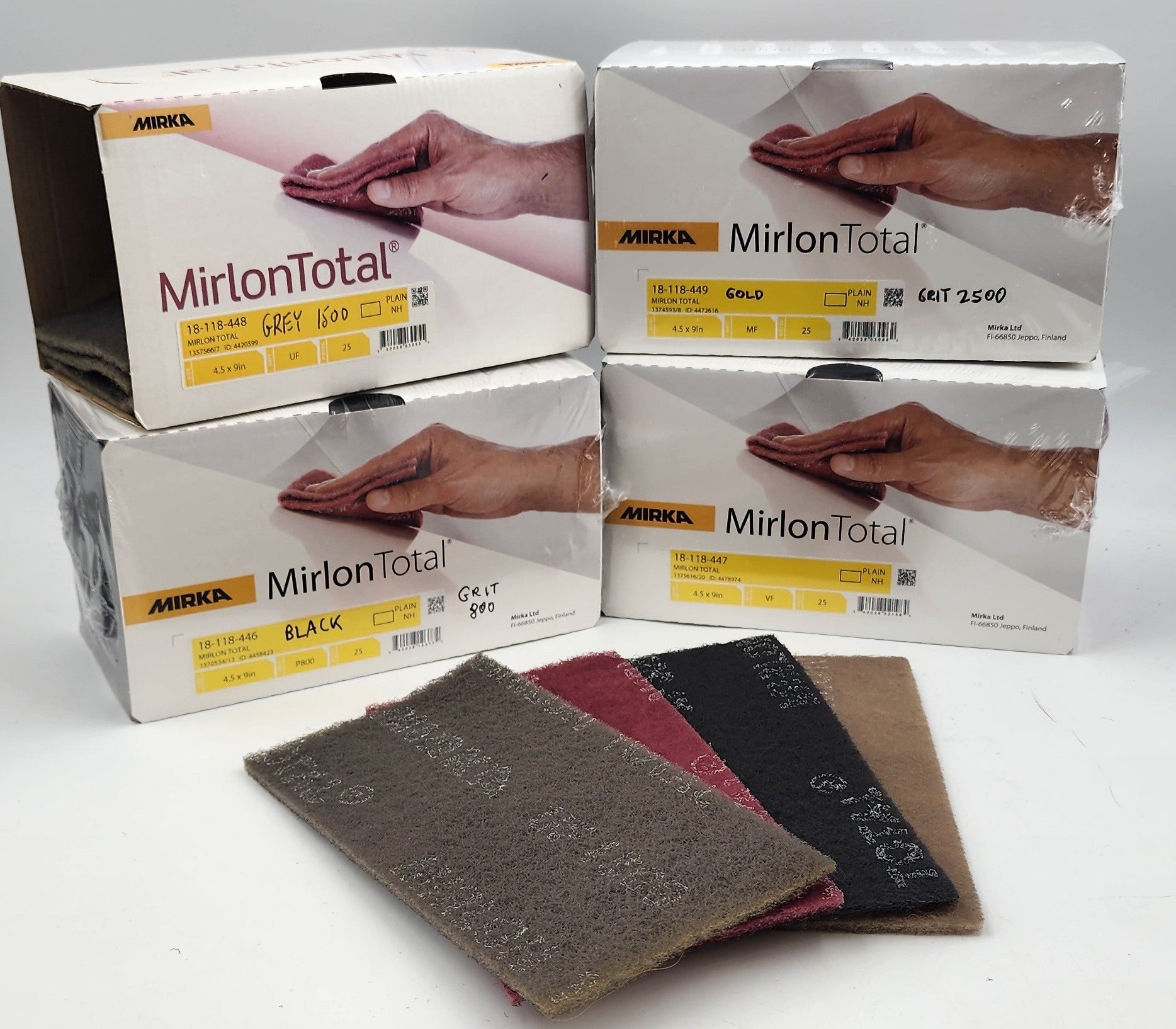 4 1/2" x 9" MIRLON TOTAL™ SCUFF PAD