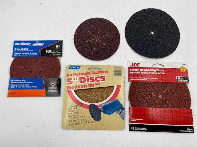 PLAIN BACK PAPER DISCS (RED COMBO)