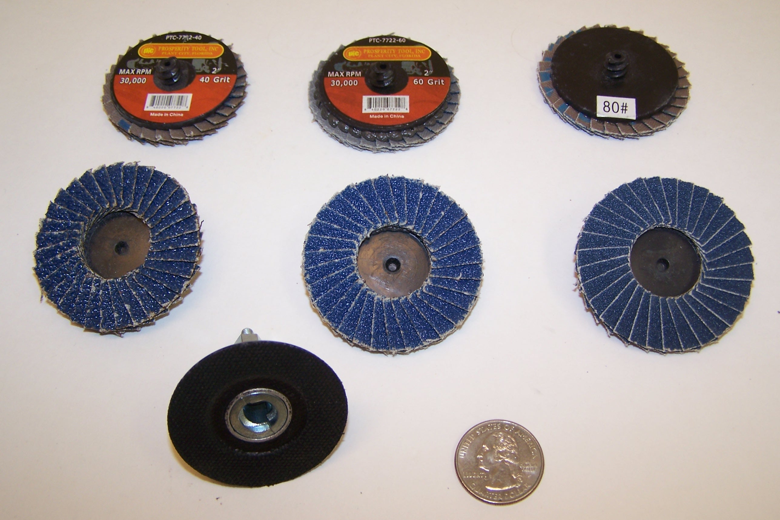 ROLOC FLAP ZIRCONIA DISC