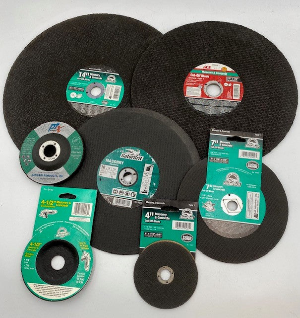 7" DIAM X 1/8" THICK X 7/8 ARBOR CUT-OFF WHEEL IMPORT MASONRY TYPE27