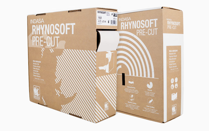 INDASA 4 1/2" X 5 1/2" RHYNOSOFT PRE-CUT FOAM PADS