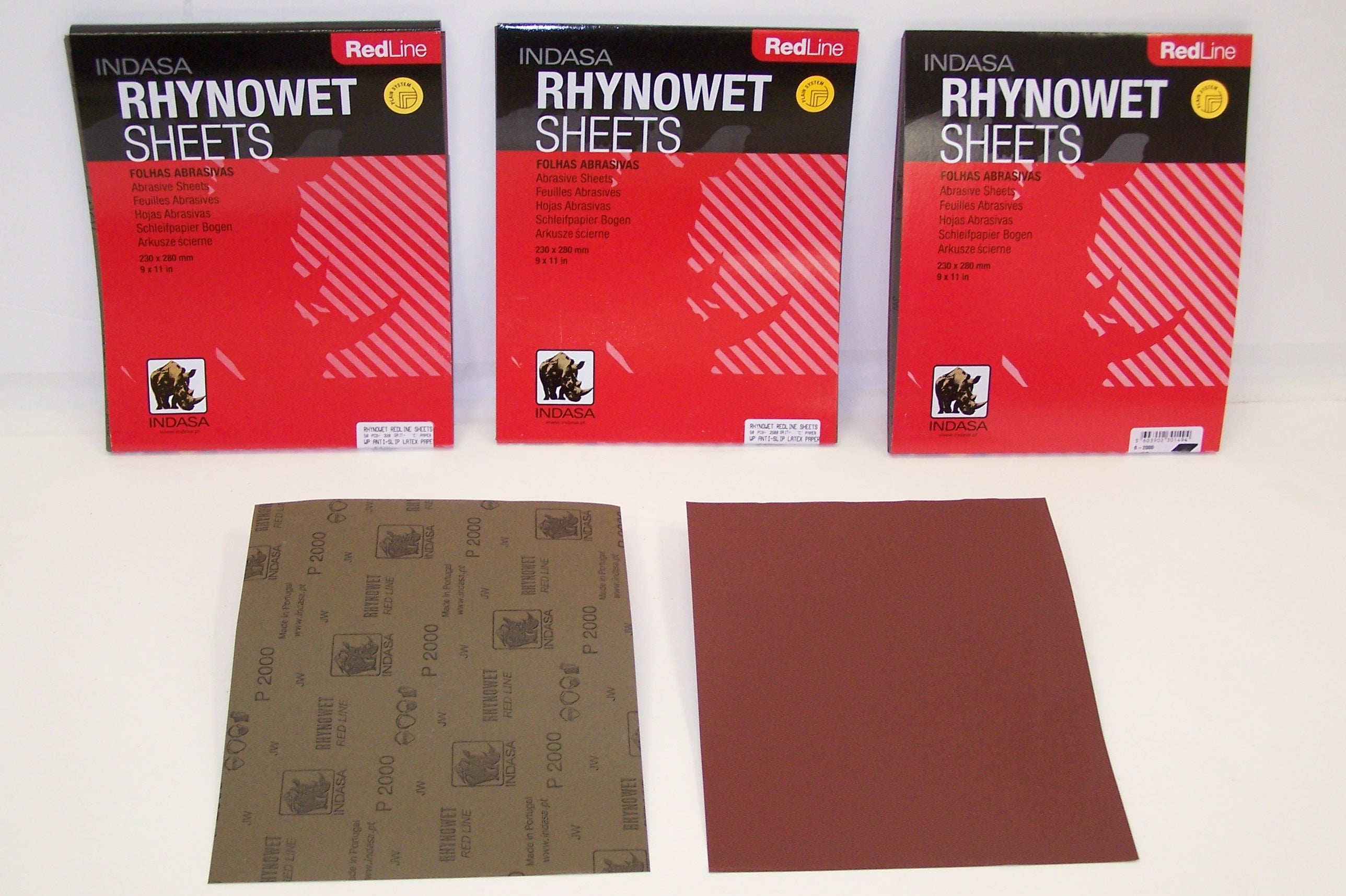 RHYNOWET REDLINE SHEETS