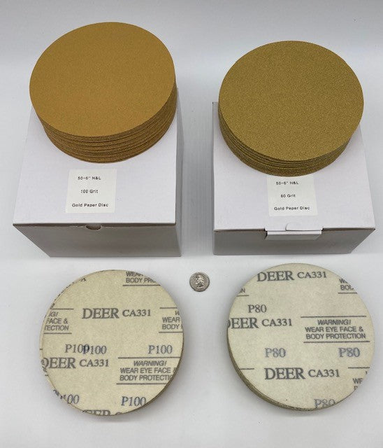 SPECIAL BUY - 100 DISCS ASSORTED GRITS GET PAD FREE