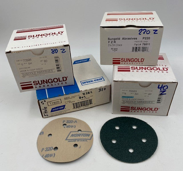 5" 5 HOLE H&L ZIRCONIA