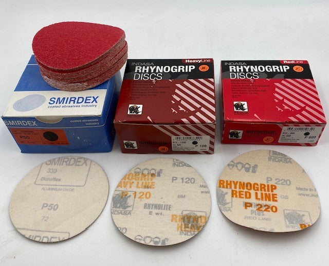 SOLID H&L RED RESIN (INDASA) DISCS