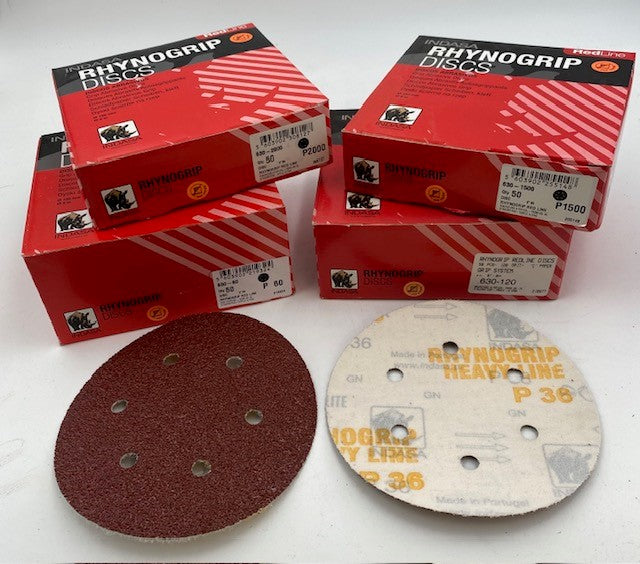 6 HOLE H&L RED RESIN DISCS