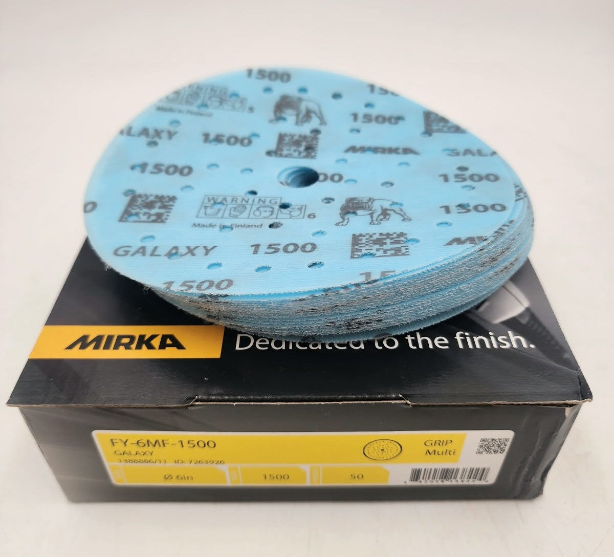 6" SOLID H&L MIRKA GALAXY CERAMIC DISCS