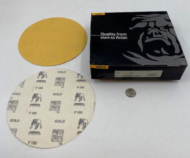 5", 6" & 8" SOLID H&L MIRKA GOLD DISCS