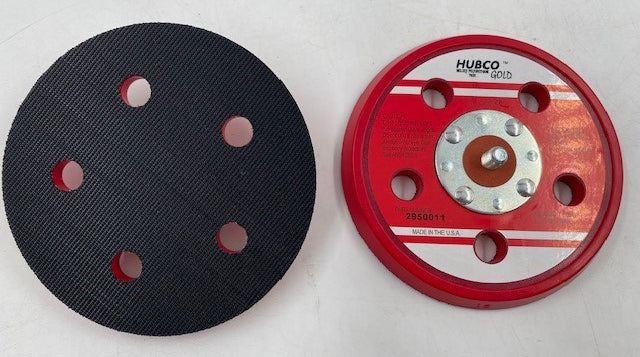 5" 5 HOLE 5/16"-11 THREAD SHANK BACKUP PAD H&L