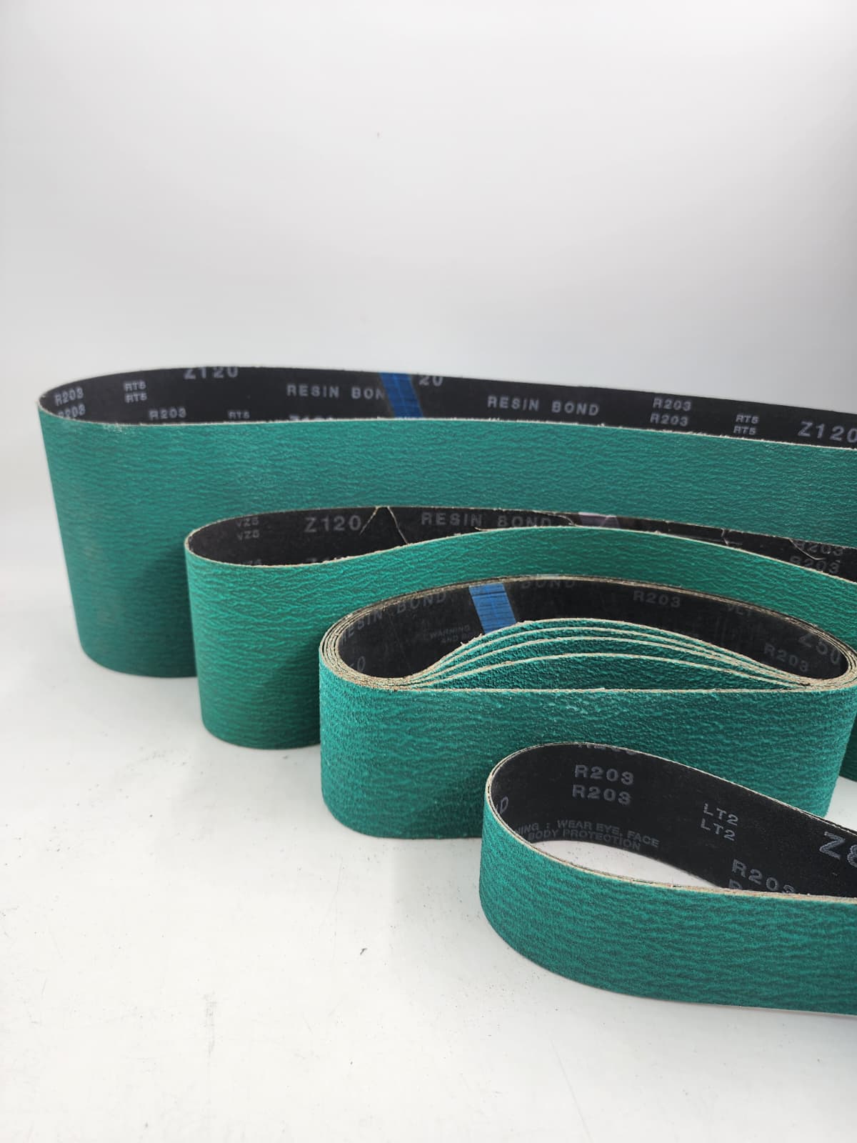 ZIRCONIA BELT W/ GRINDING AID - FOR STAINLESS STEEL